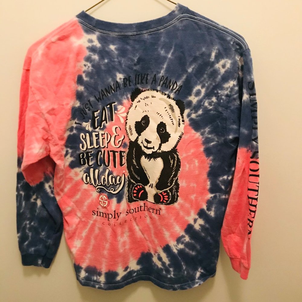 SIMPLY SOUTHERN CUTE PANDA SHIRT